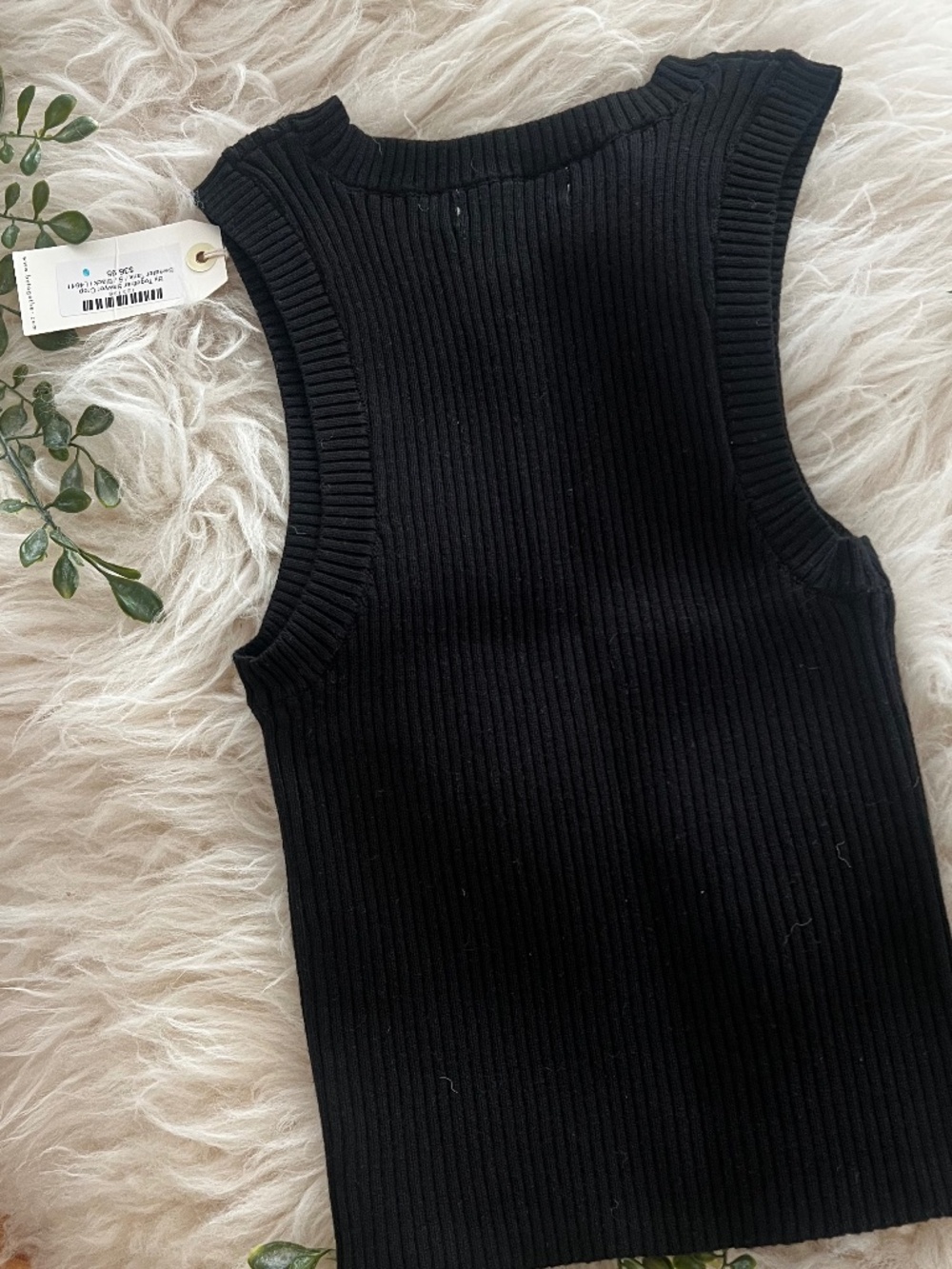 By Together Sawyer Crop Sweater Tanks Sz S - Picture 4 of 7